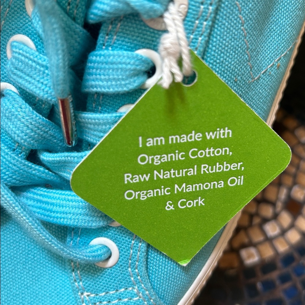 Cariuma x Pantene Capri Blue Oca Low Canvas Contrast Thread Vibrant Sneakers 11 - Picture 4 of 16